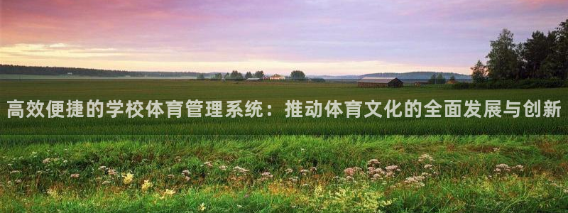 高效便捷的学校体育管理系统：推动体育文化的全面发展与创新