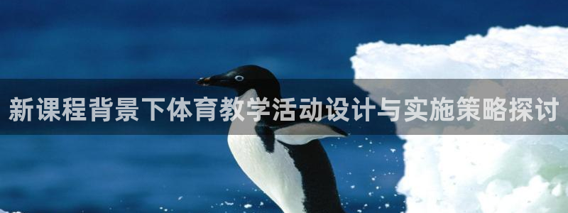 新课程背景下体育教学活动设计与实施策略探讨